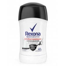 Rexona deo stick 45g Антибакт. Невид.на черном и белом