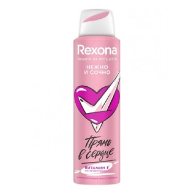 Rexona спрей Нежно и сочно 150мл.