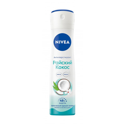 Nivea Deo спрей жен (82286) Райский Кокос 150 мл